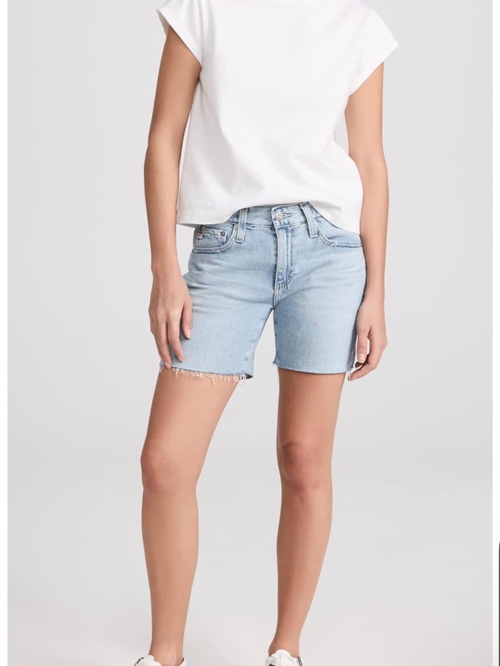 AG Jeans "The Becke" denim shorts